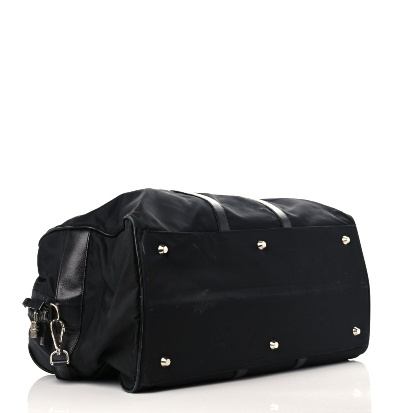 Nylon Viaggio Duffle Black