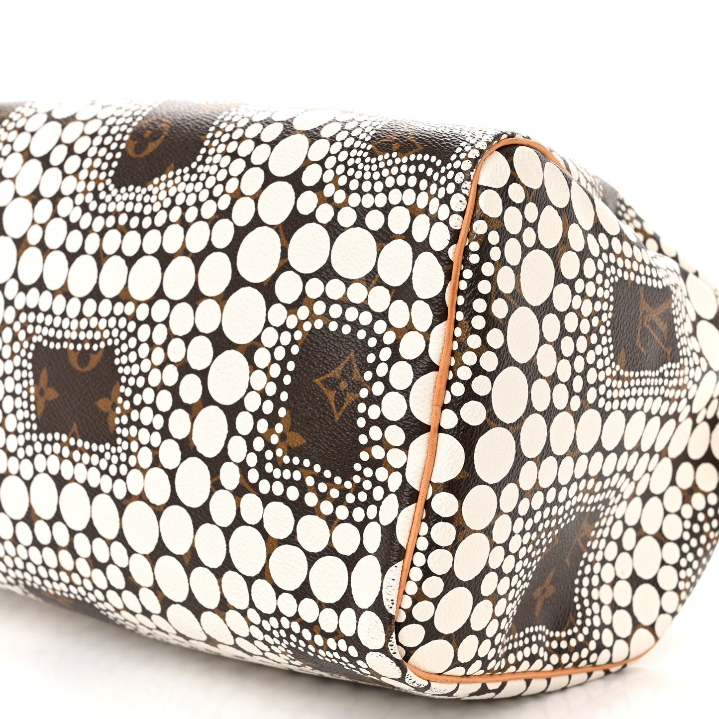 Monogram Kusama Town Speedy 30 White