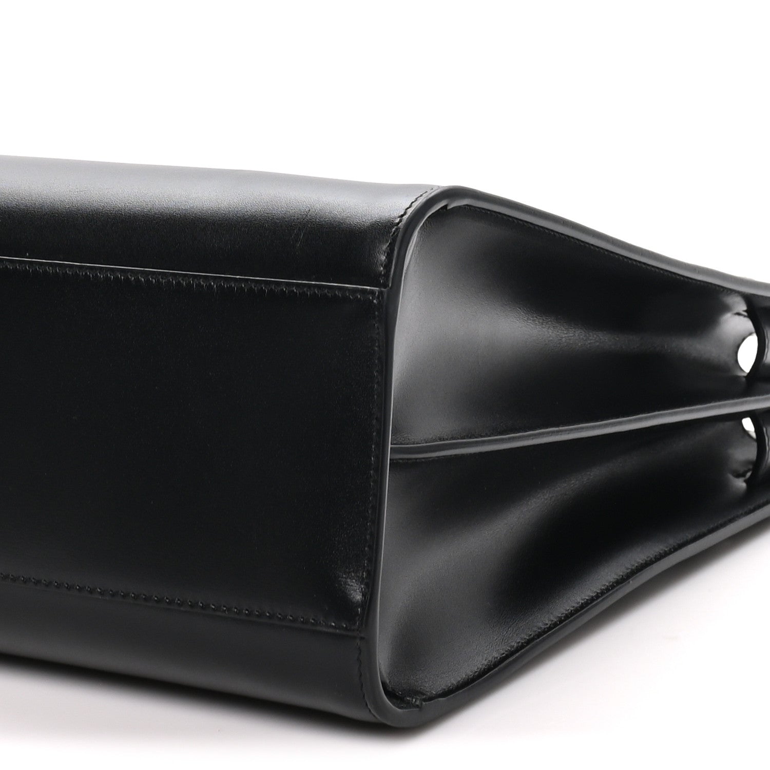 Saint Laurent Calfskin Large Thin Sac De Jour  Black 10 of 10