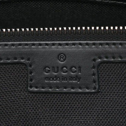 Gucci GG Supreme Monogram Appia Calfskin Web Briefcase Black 6 of 10