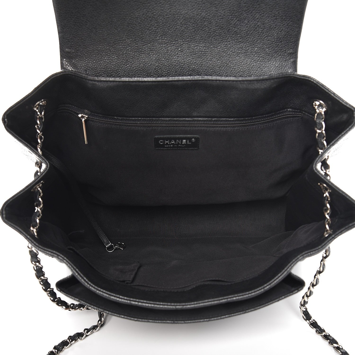 Chanel Caviar Quilted Flap Tote Black 5 of 7