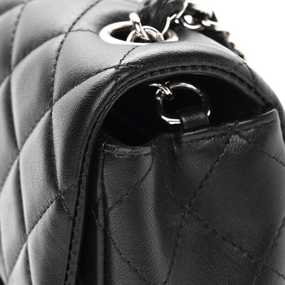 Chanel Lambskin Quilted Mini Rectangular Flap Black 15 of 16