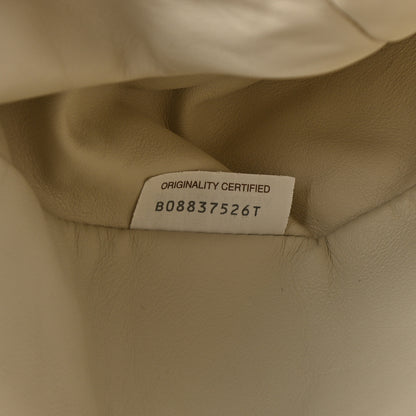 Bottega Veneta Smooth Butter Calf The Pouch Oversized Clutch Plaster 6 of 7