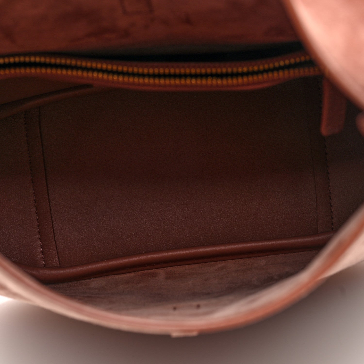 Saint Laurent Suede Calfskin Small Le 5 A 7 Soft Hobo  Barely Pink 5 of 9
