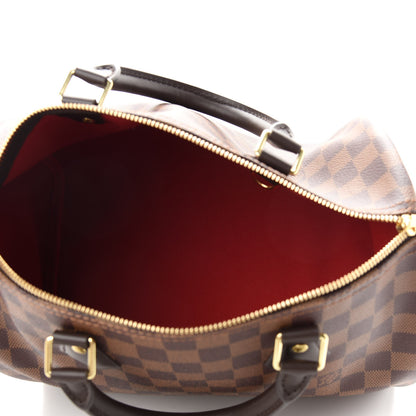 Louis Vuitton Damier Ebene Speedy 30 5 of 8