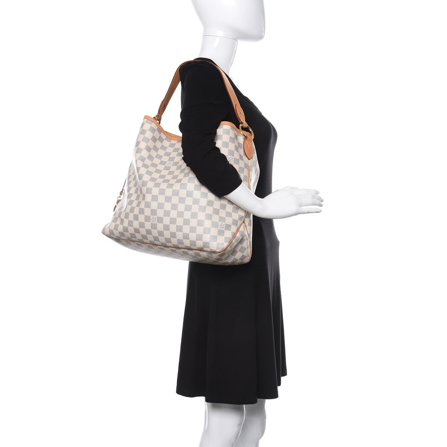 Damier Azur Delightful MM Pink