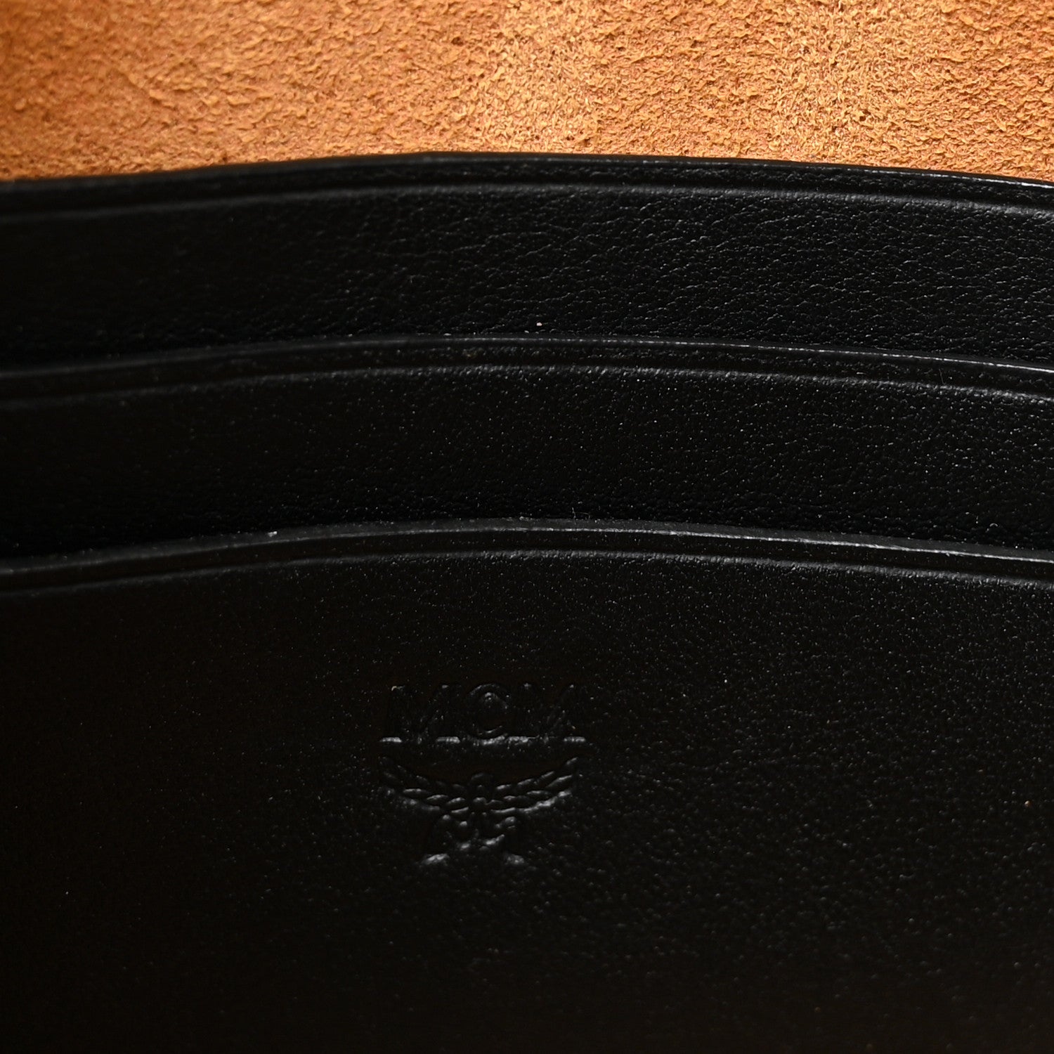 MCM Visetos Mini Tracy Crossbody Bag Black 6 of 9