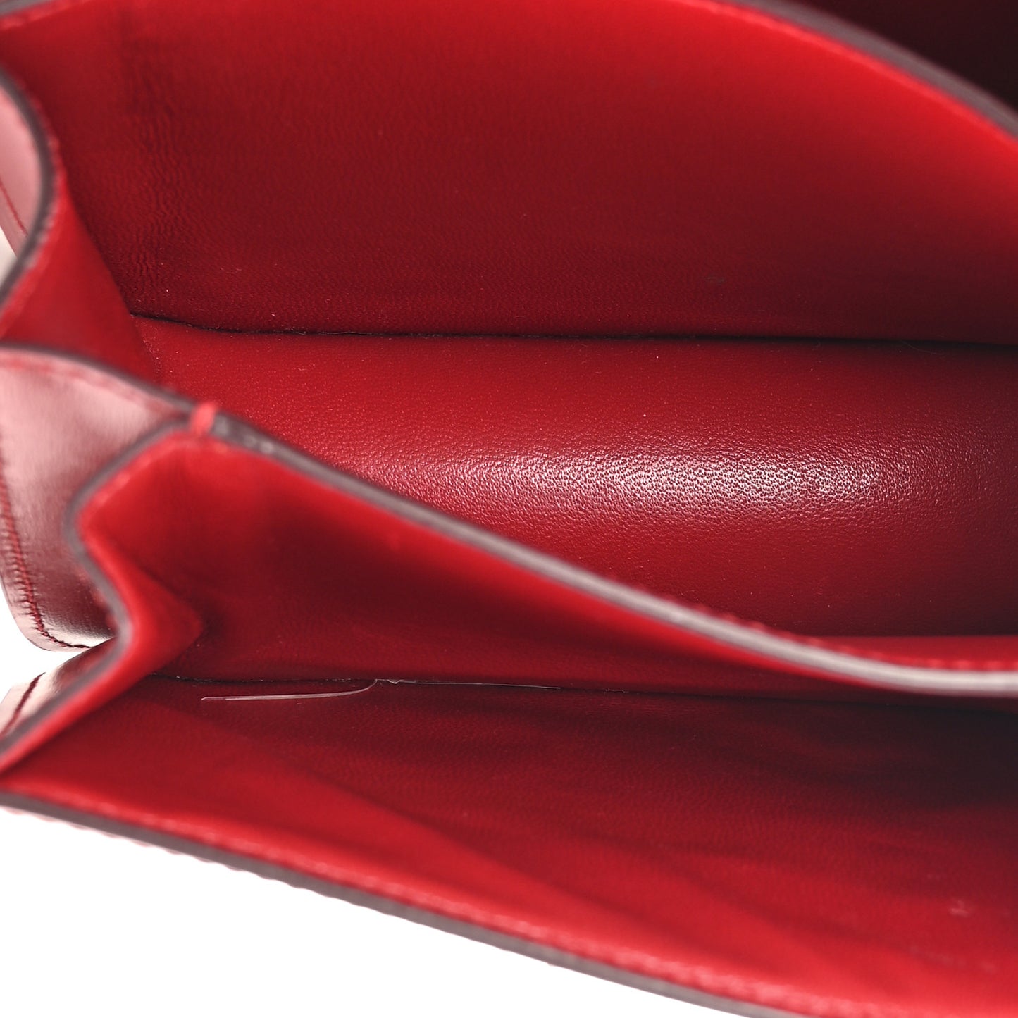 Box Calfskin Small Classic Box Flap Bag Red