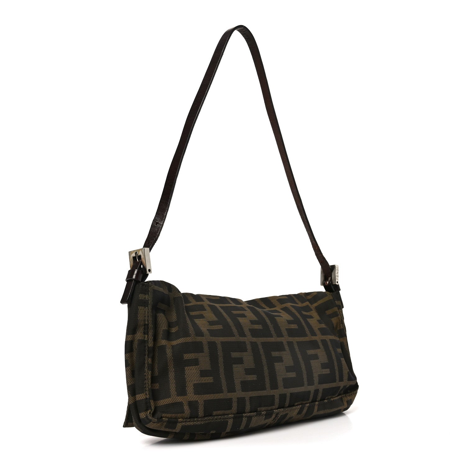 Fendi Zucca Pochette Tobacco 3 of 10
