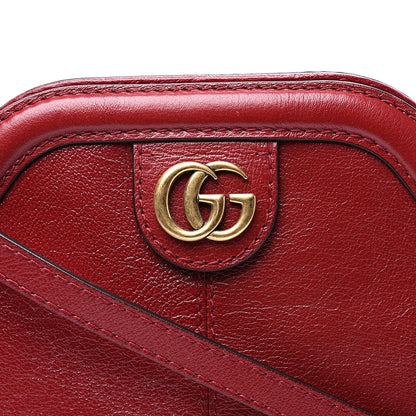 Gucci Piuma Lux Calfskin Small Re(Belle) Crossbody Bag Romantic Cerise 10 of 10