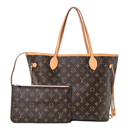 Louis Vuitton Monogram Neo Neverfull MM Rose Ballerine 1 of 11