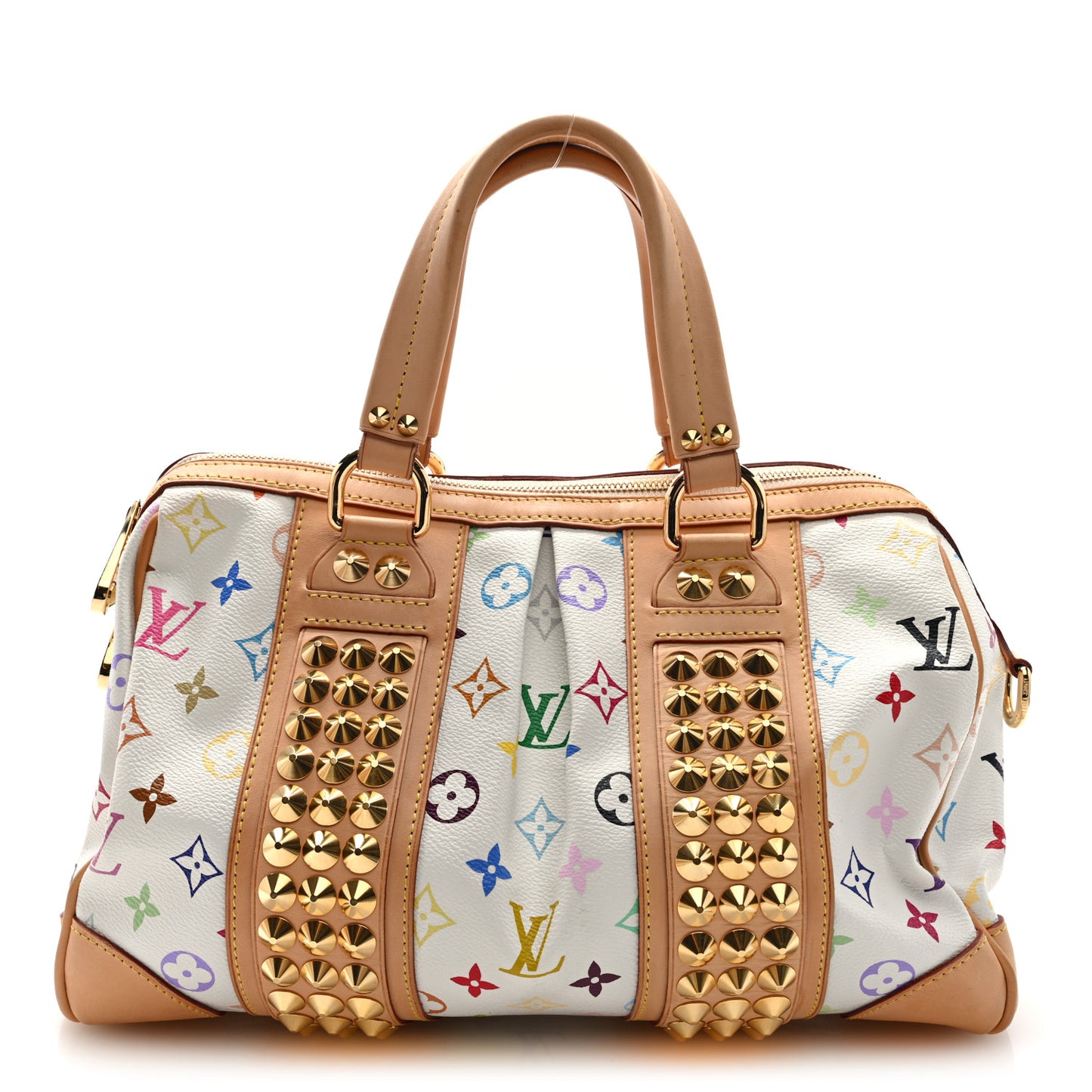 Monogram Multicolor Courtney MM White