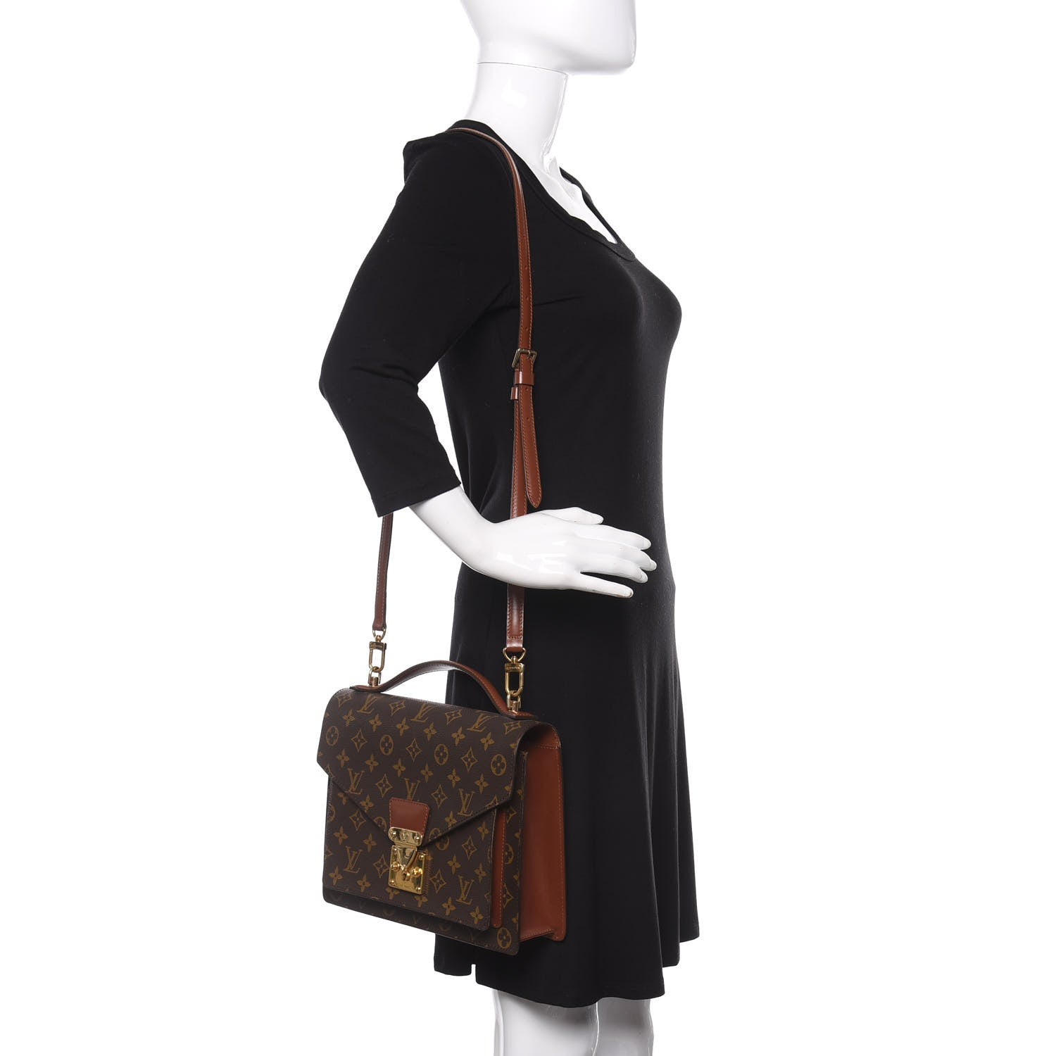 Louis Vuitton Monogram Monceau 28 2 of 10