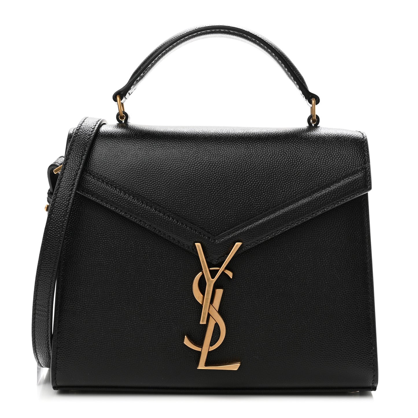 Grain de Poudre Mini Classic Monogram Cassandra Top Handle Black