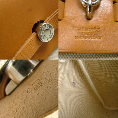 Hermes Toile HERBAG Oatmeal 8 of 11