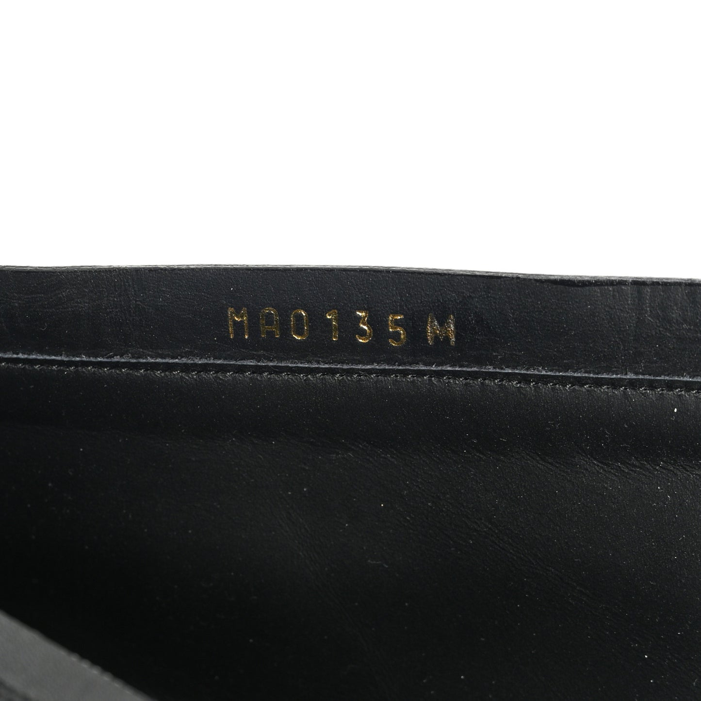 Calfskin Belted High Boots 36.5 Black