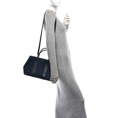 Hermes Toile Buffle Skipper Garden Party 30 TPM Bleu Marine Black 2 of 13