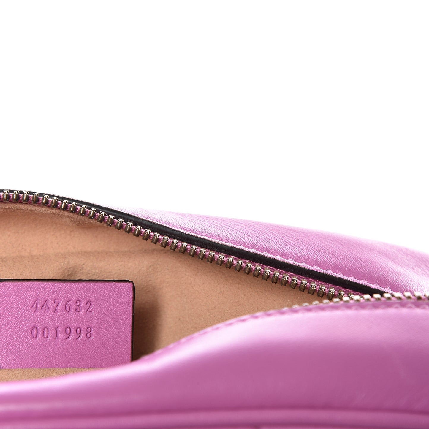 Calfskin Matelasse Small GG Marmont Chain Shoulder Bag Candy Mousse