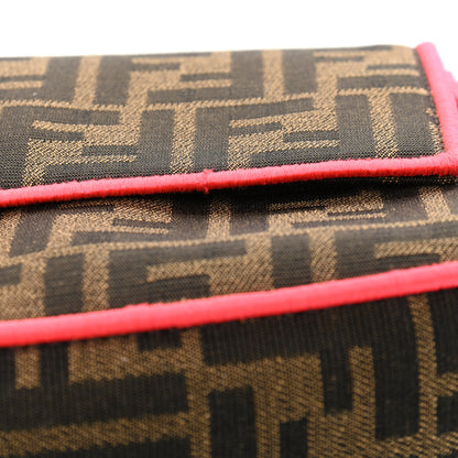 Fendi Fabric Jacquard FF 1974 Baguette Tobacco Moro Fuxia Fluo 12 of 12