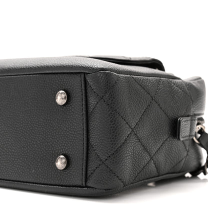 Chanel Caviar Lambskin Quilted Coco Break Camera Case Black 10 of 10