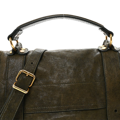 Proenza Schouler Lambskin Medium PS1 Satchel Military 7 of 9