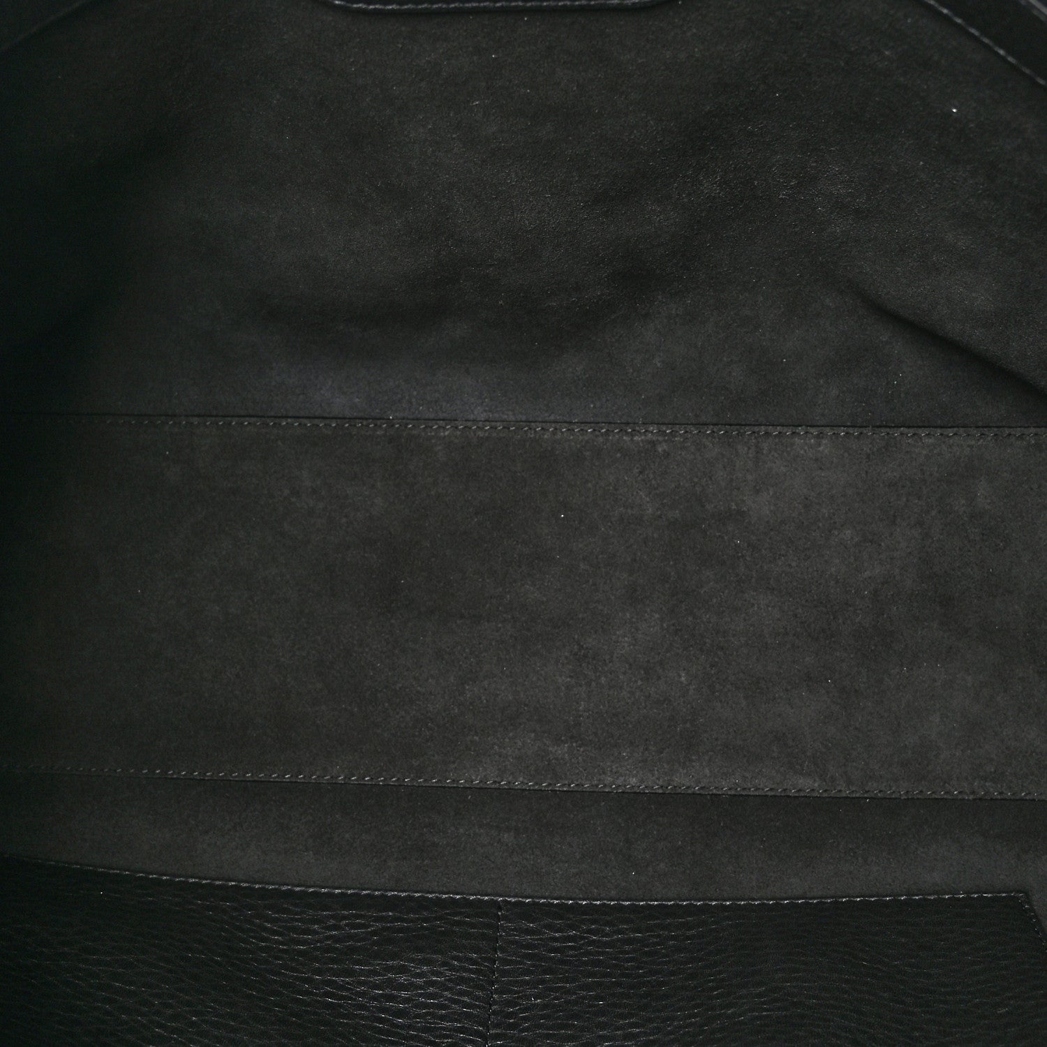 Valentino Garavani Grained Calfskin Rockstud Shoulder Tote Black 5 of 9