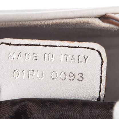 Christian Dior Calfskin Saddle Bag White 8 of 14