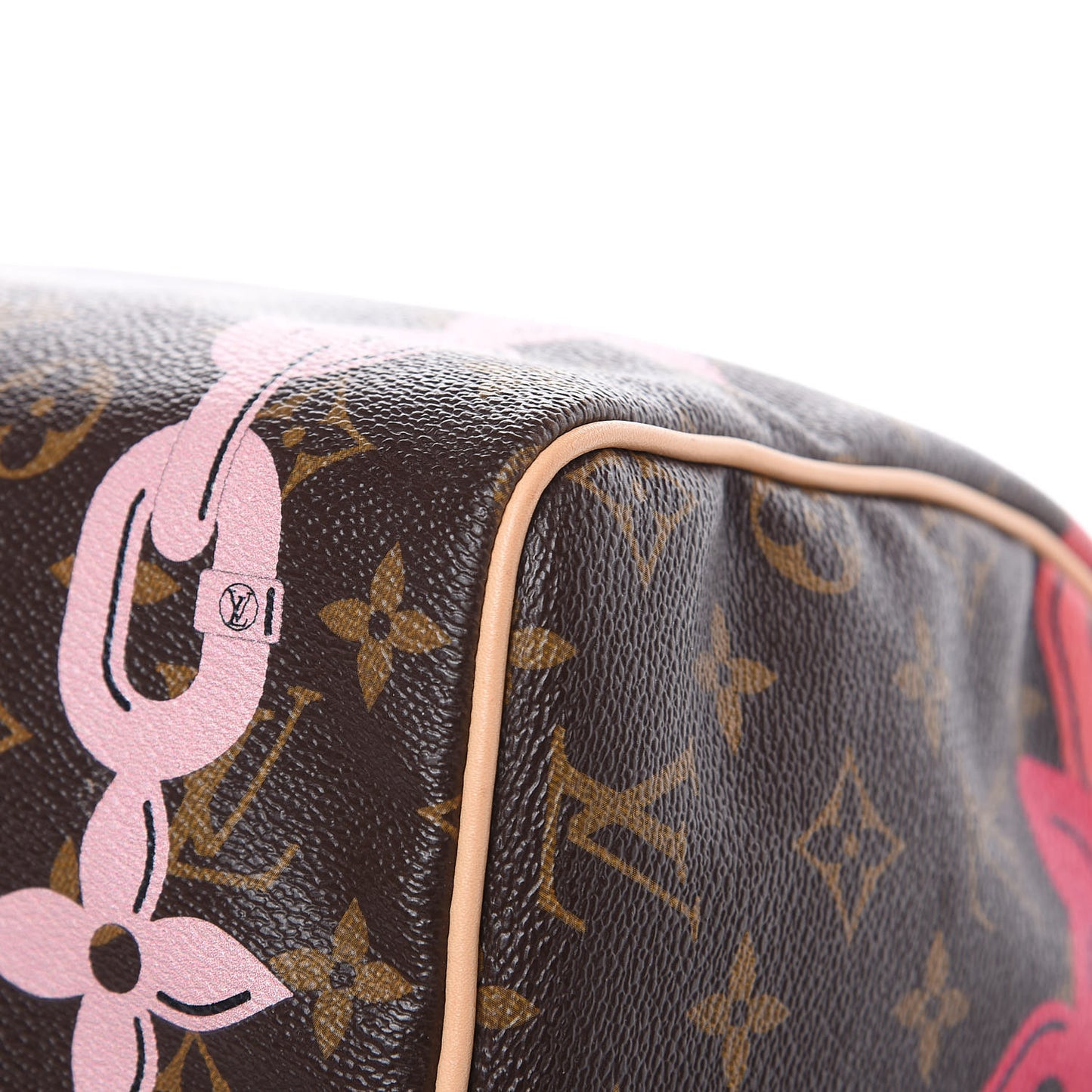 Monogram Bay Speedy 30 Rose Ballerine Poppy