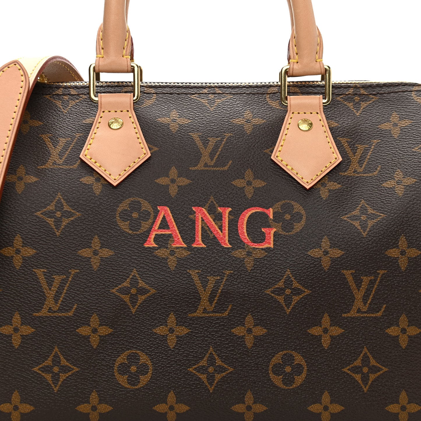 Monogram My LV Heritage Speedy Bandouliere 25 Rouge Orange