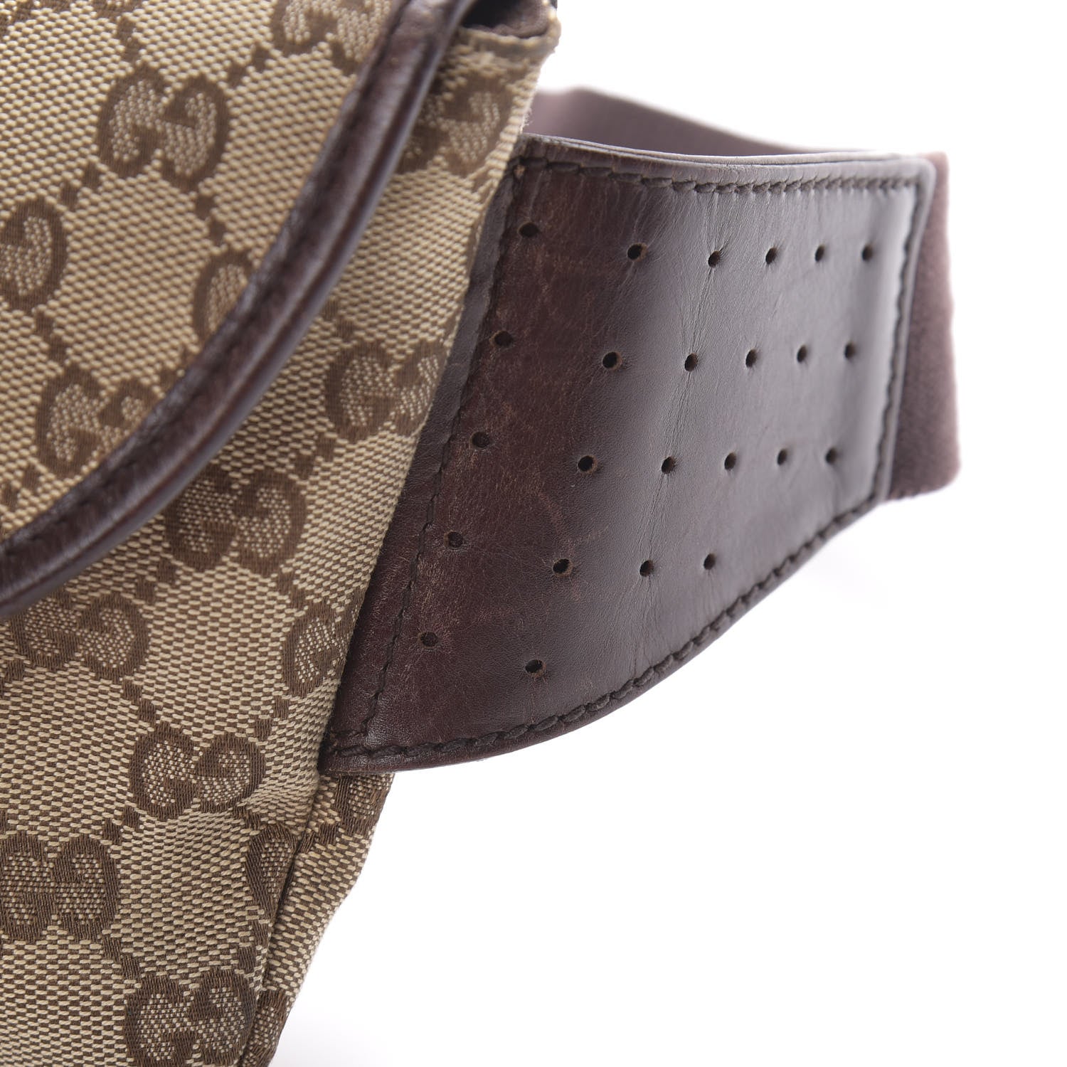 Gucci Monogram Waist Belt Bag Dark Brown 11 of 12