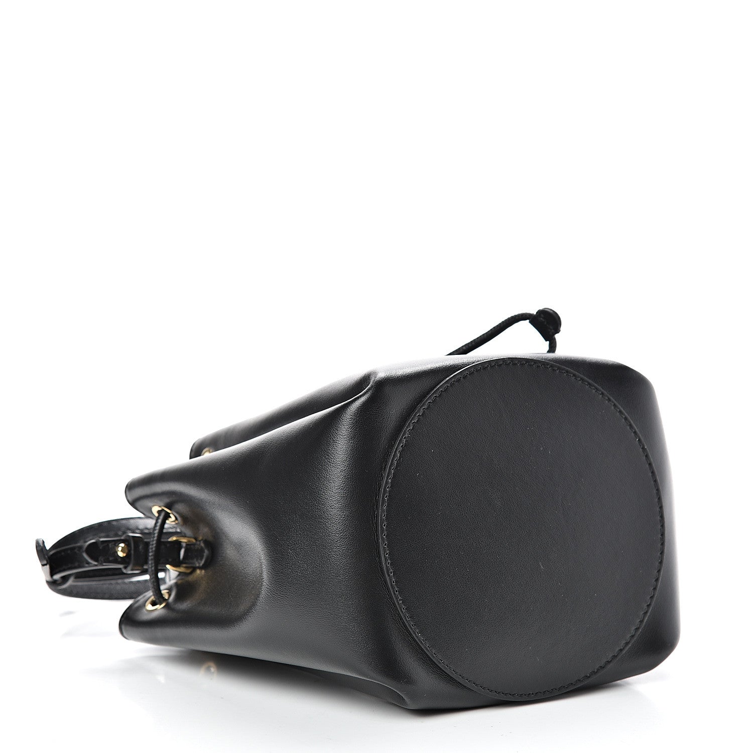 Burberry Calfskin Monogram Motif TB Bucket Black 3 of 9