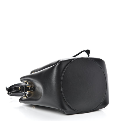 Burberry Calfskin Monogram Motif TB Bucket Black 3 of 9
