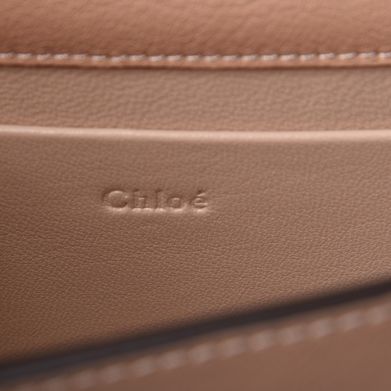 Chloe Calfskin Small Nile Bracelet Minaudiere Bag Biscotti Beige 6 of 8