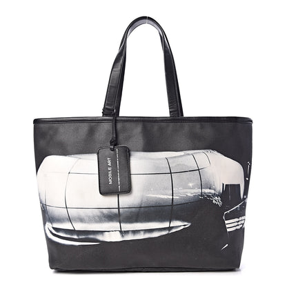 Chanel Canvas Karl Lagerfeld Mobile Art Tote Black 1 of 10