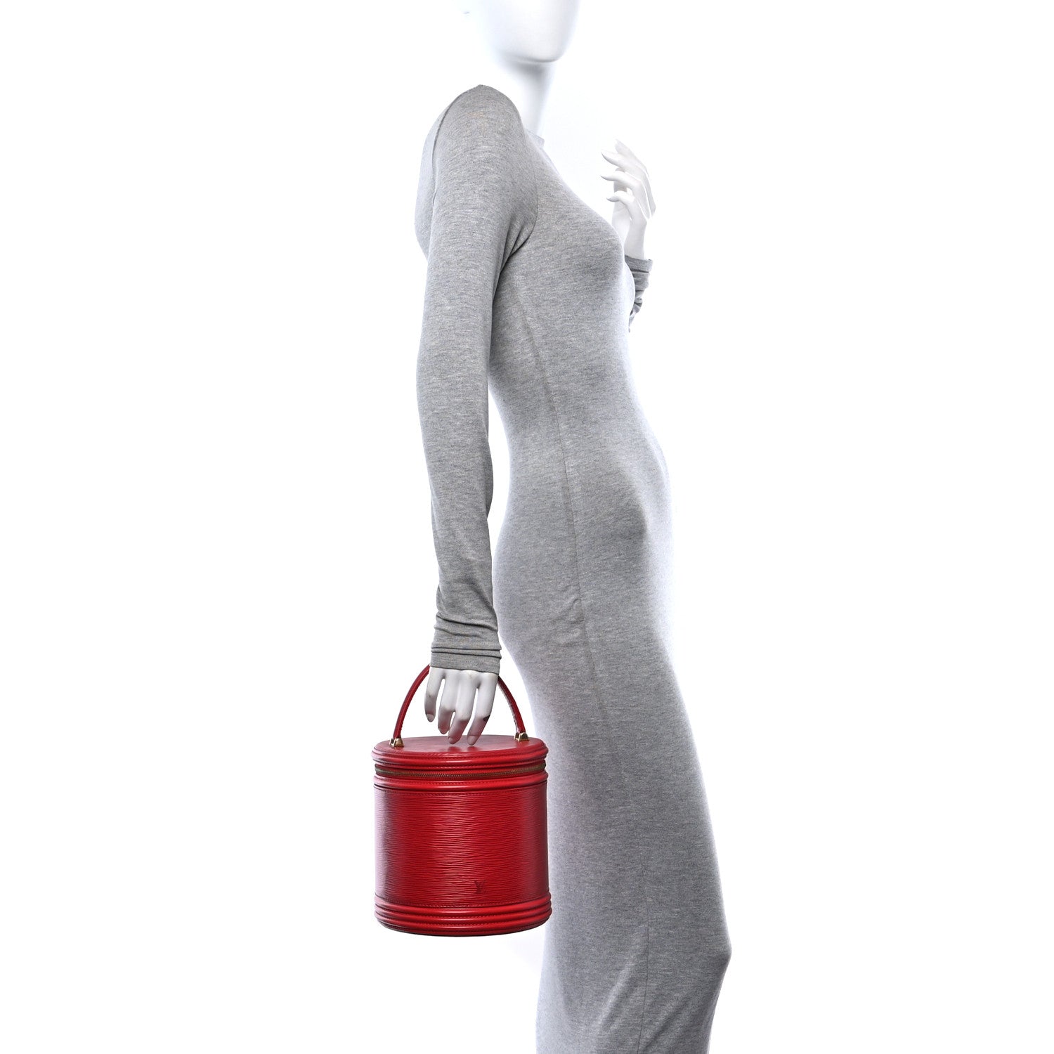 Louis Vuitton Epi Cannes Castillan Red 3 of 20