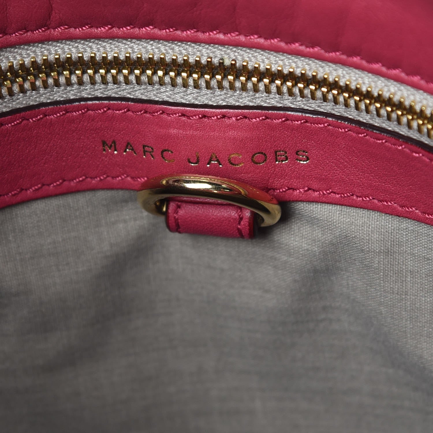 Marc Jacobs Lambskin Multi Buckle Hobo Fuchsia 6 of 7