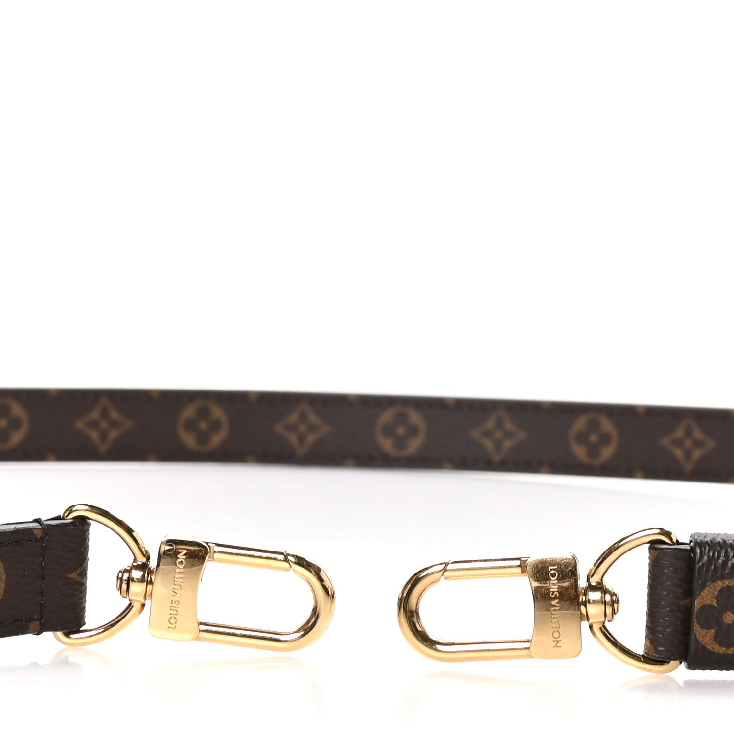 Louis Vuitton Monogram Bandouliere 20mm Adjustable Shoulder Strap 3 of 6