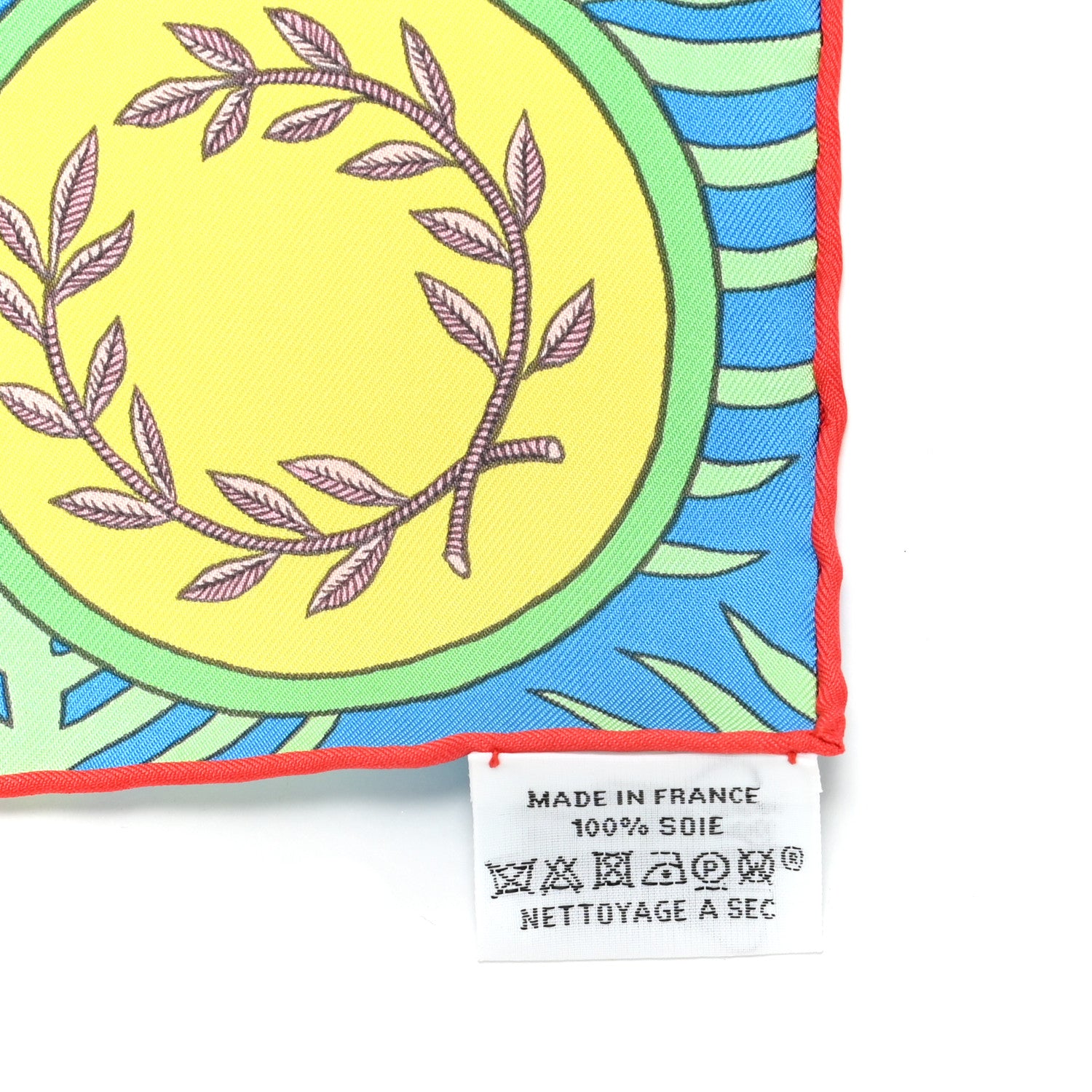 Hermes Silk La Danse Des Amazones Scarf 90 Vert Orange Multicolor 5 of 5