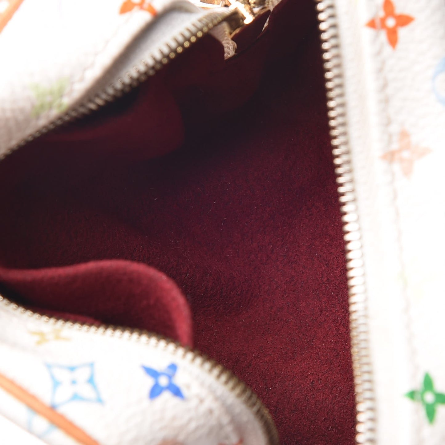 Monogram Multicolor Trousse Wapity White
