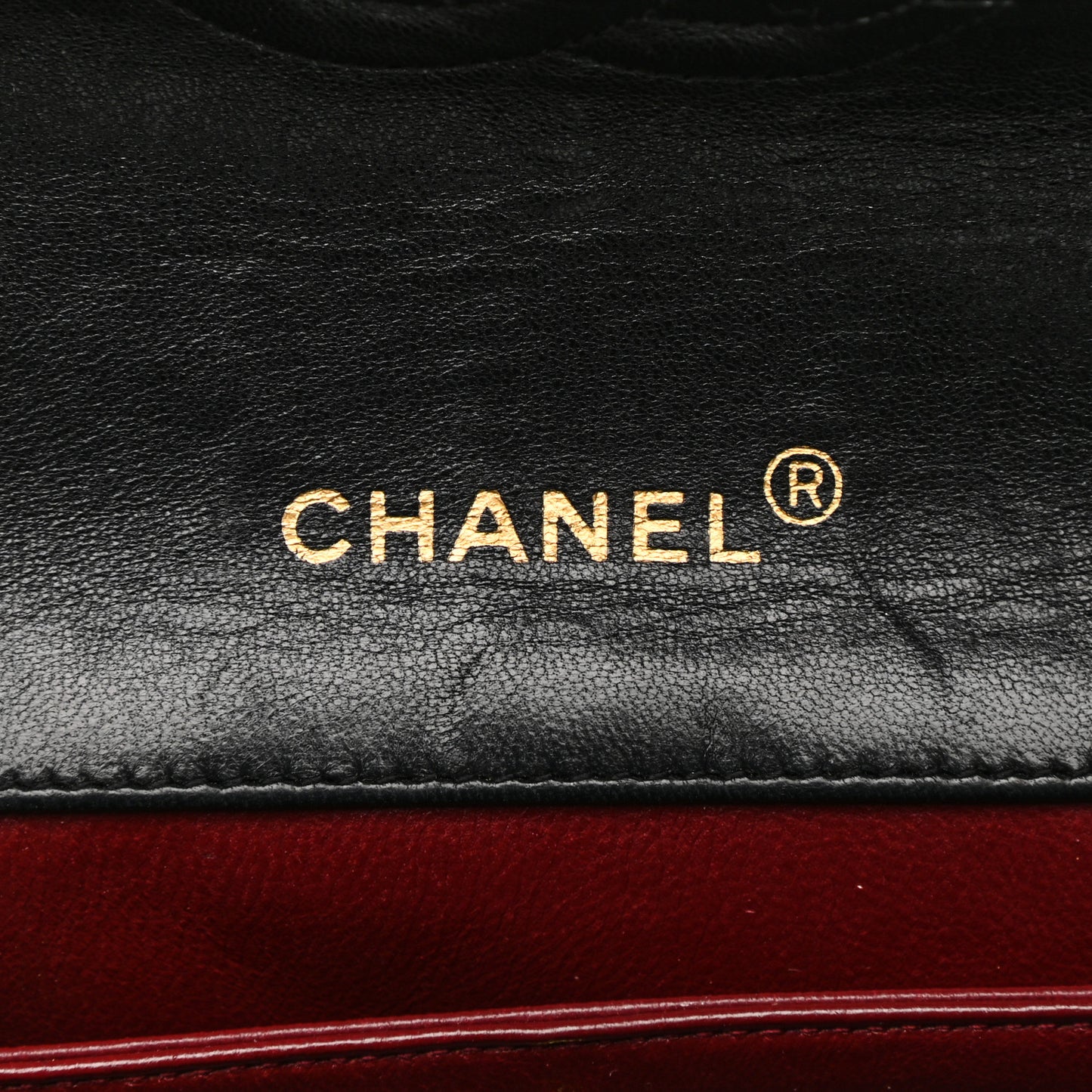 Lambskin Quilted Medium Single Flap Black