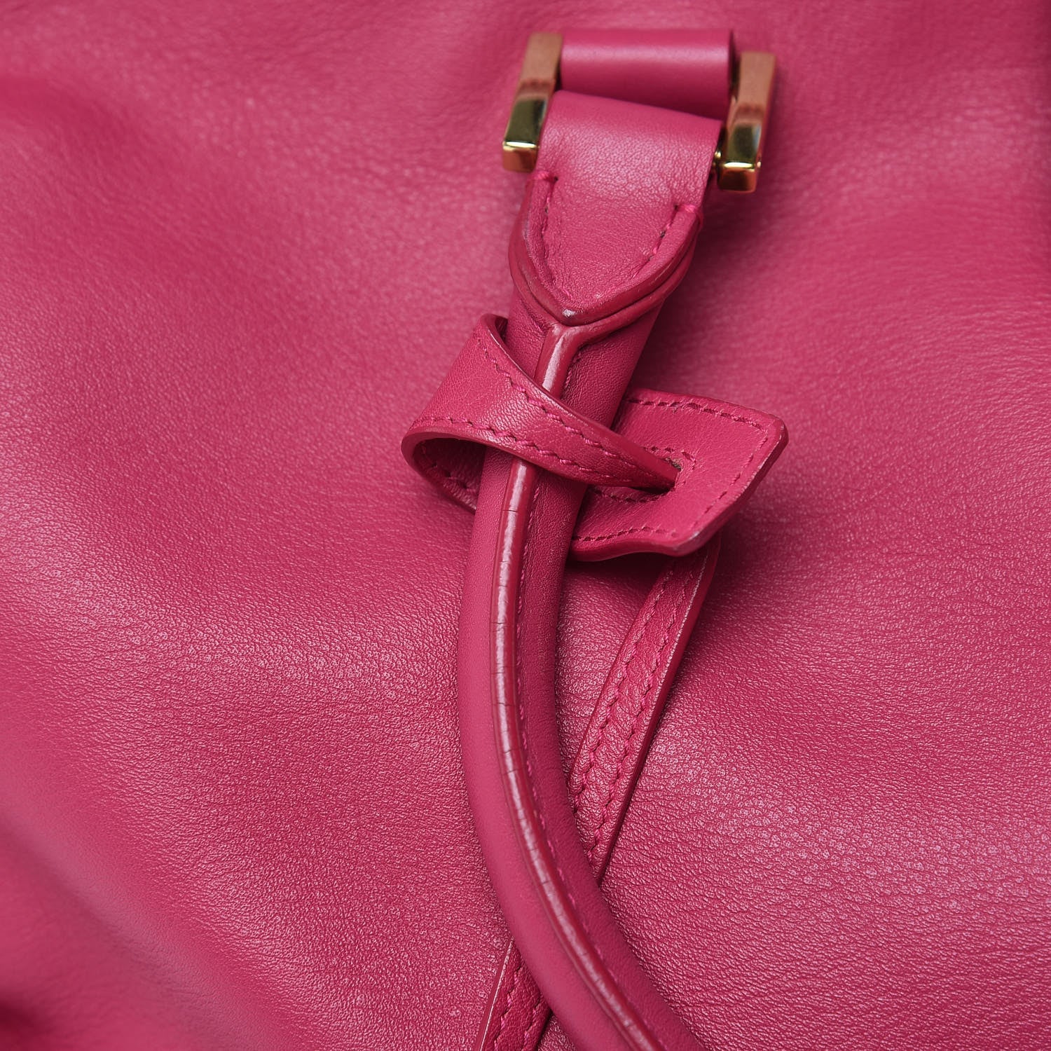 Saint Laurent Calfskin Medium Classic Y Cabas Fuchsia 19 of 19