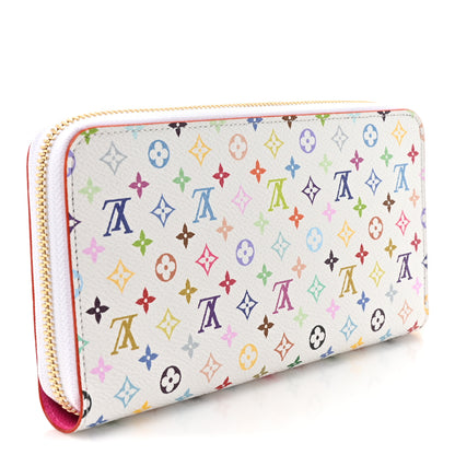 Louis Vuitton LV X TM Monogram Multicolor Zippy Wallet White 3 of 9