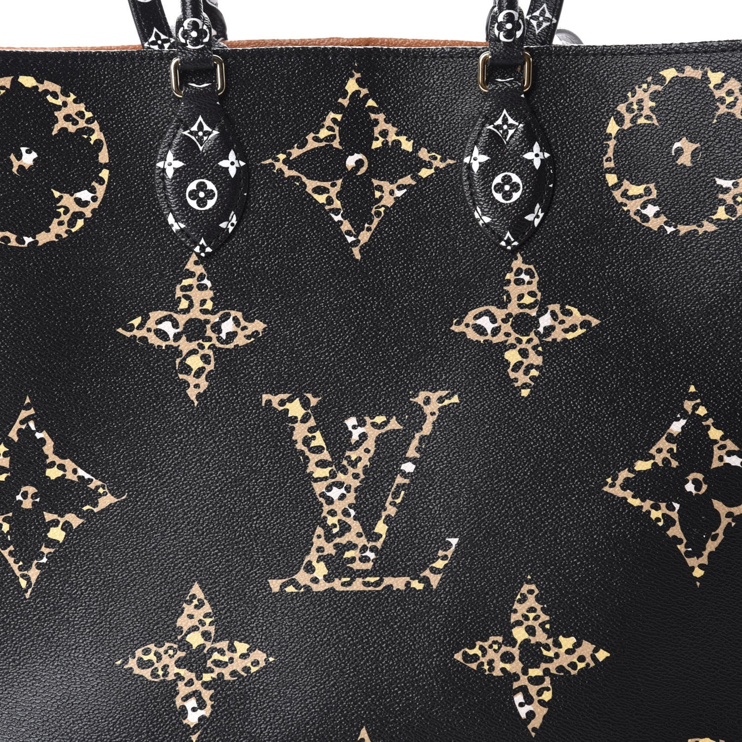 Louis Vuitton Monogram Giant Jungle Onthego GM Black 8 of 10