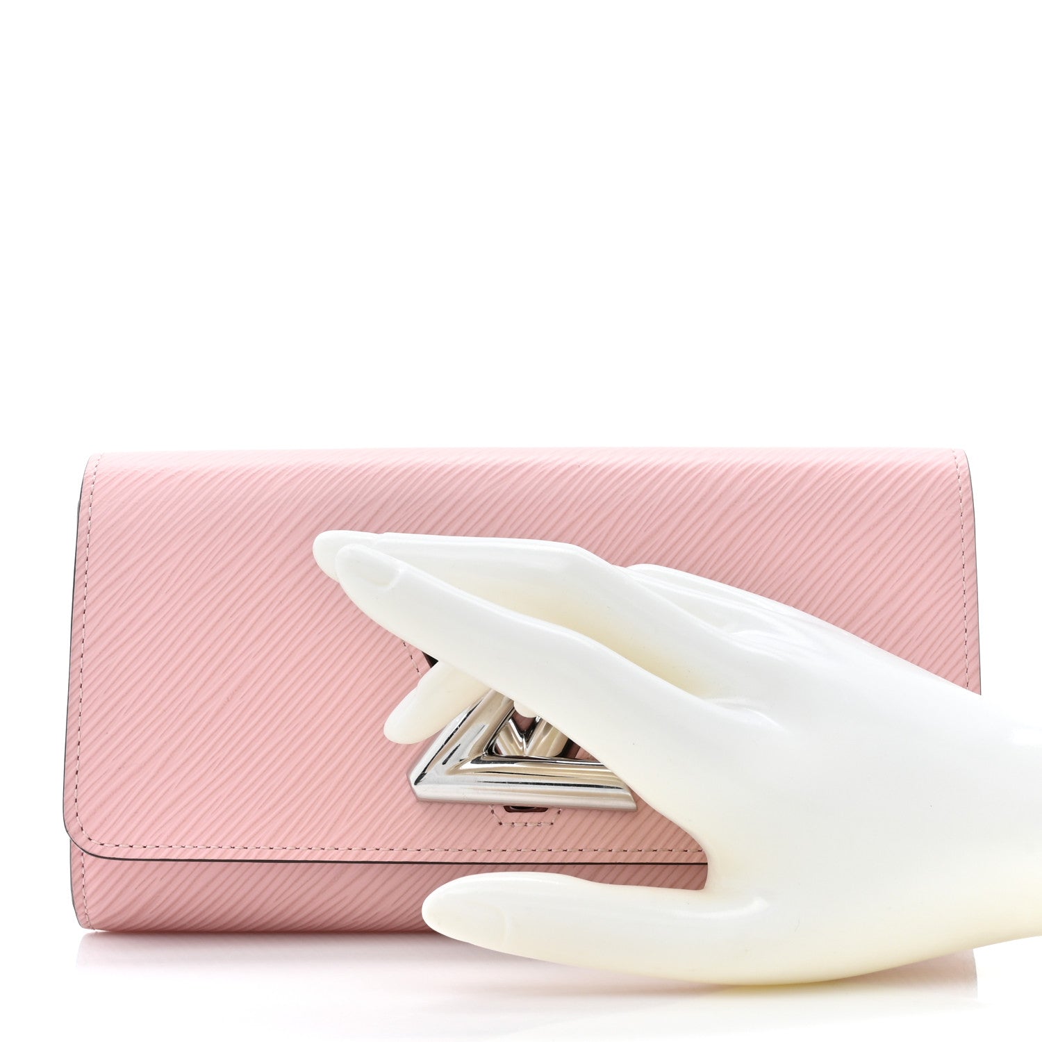 Louis Vuitton Epi Twist Wallet Rose Ballerine 2 of 8