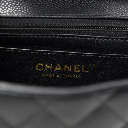 Chanel Caviar Quilted Mini Square Flap Black 8 of 11