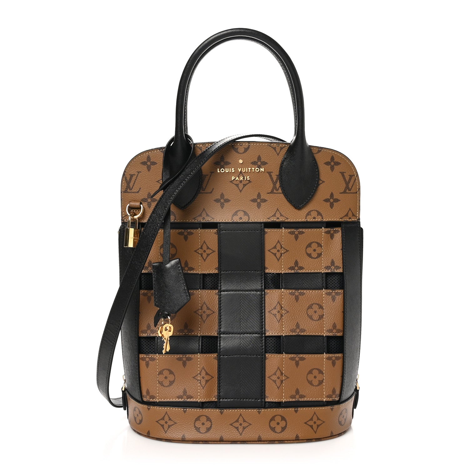 Louis Vuitton Reverse Monogram Tressage Tote 1 of 9