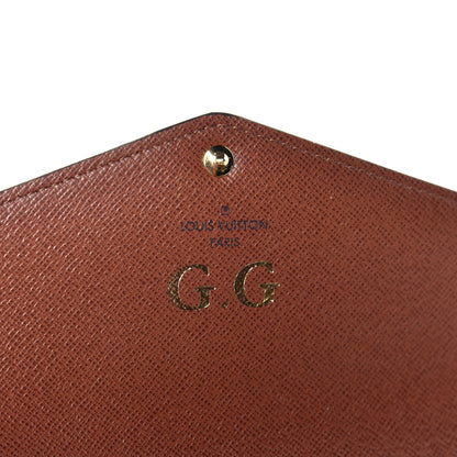 Louis Vuitton Monogram Sarah Wallet NM 6 of 9