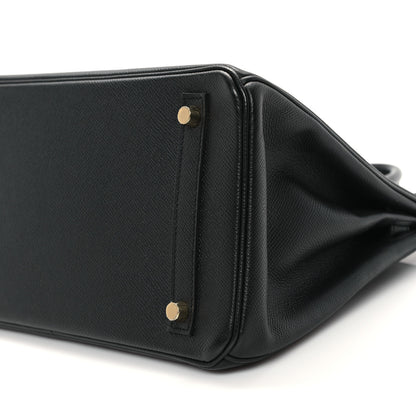 Hermes Epsom BIRKIN 30 Black 10 of 12