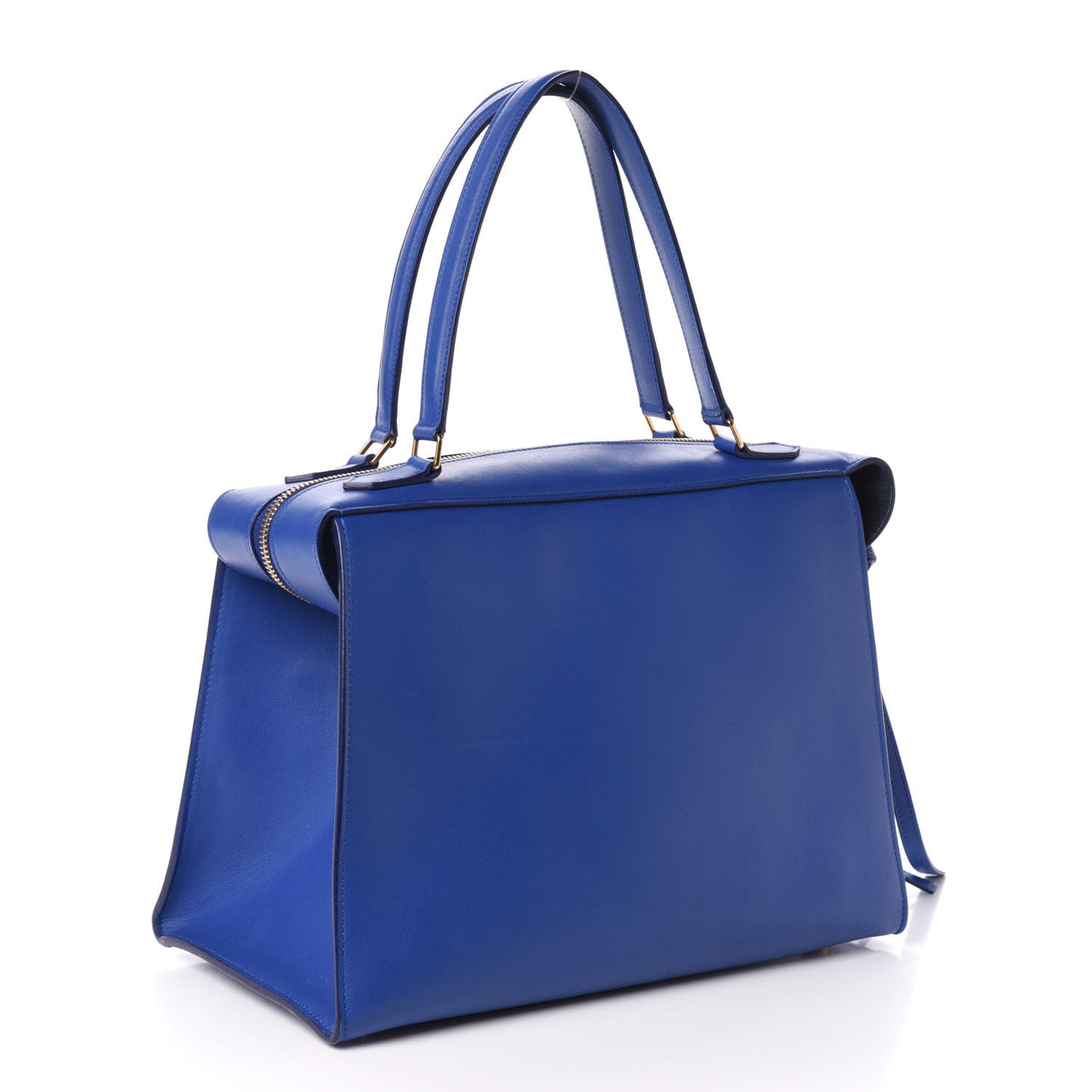 Smooth Calfskin Medium Ring Bag Indigo