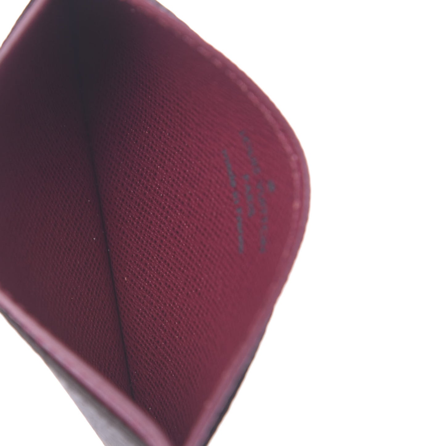 Monogram Card Holder Fuchsia
